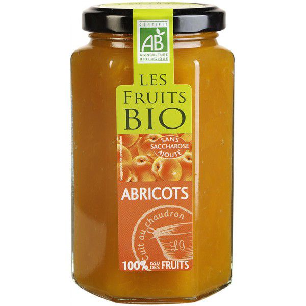 Confiture BIO 100% fruits Abricot (Lot et Garonne) - 300g