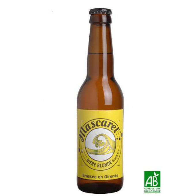 Bière blonde Bio grand cru (Gironde) - 33 cl