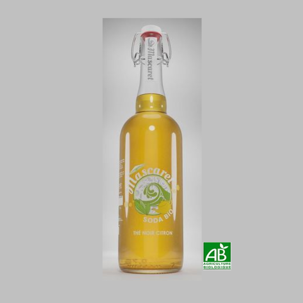 Soda Bio Thé noir citron (Gironde) - 33 cl