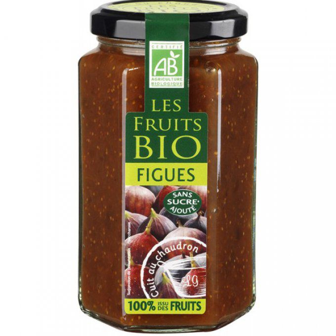 Confiture BIO 100% fruits Figues (Lot et Garonne) - 300g