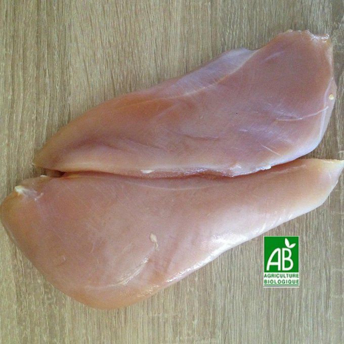 Filet de poulet Bio (Gironde) -  2 pièces (300 g)