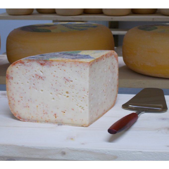 Gouda au lait cru de vache et au piment d'Espelette Gironde) - 300g