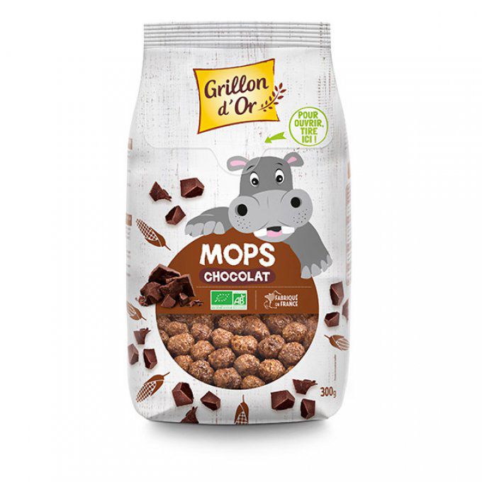 Céréales Mops au chocolat Bio - 300g