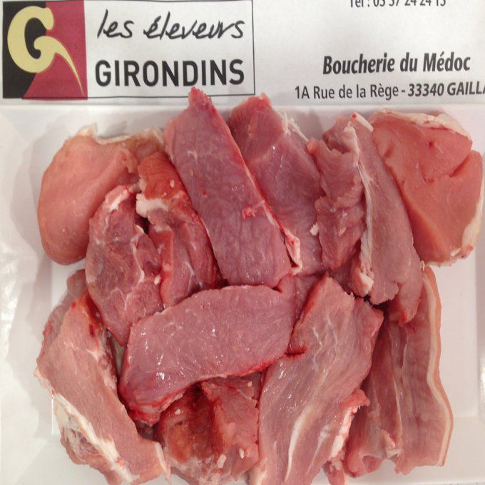 Navarin d'agneau (Gironde) 1kg env.