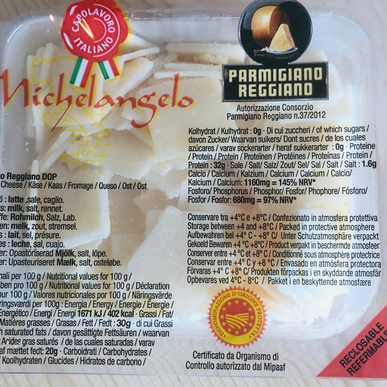 Parmagiano Reggiano pétales - 100g