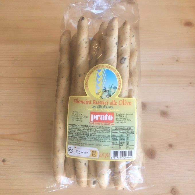 Gressins aux olives - 200g