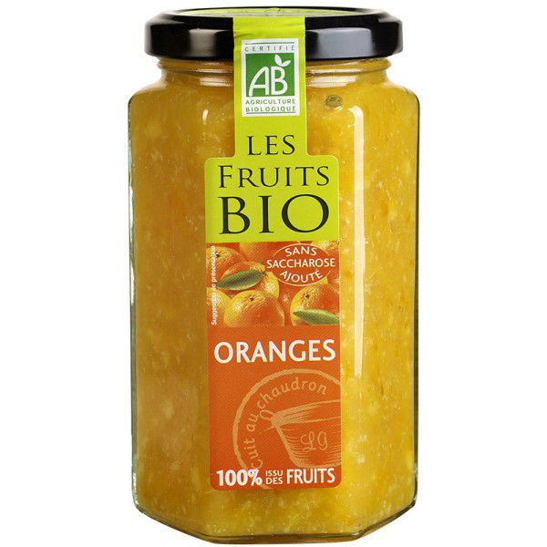 Confiture BIO 100% fruits Orange (Lot et Garonne) - 230g